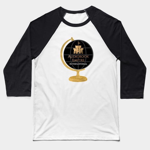 Audiobook Empire International Baseball T-Shirt by Audiobook Empire